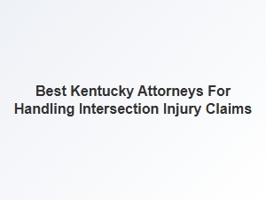 Finding the Right Kentucky Attorney for Intersection Injury Claims